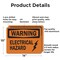 Signmission Electrical Hazard OSHA Warning Sign, Aluminum, 14in W x 10in L, 2PK OS-2PACK-WS-A-1014-L-19660 - alternate 2